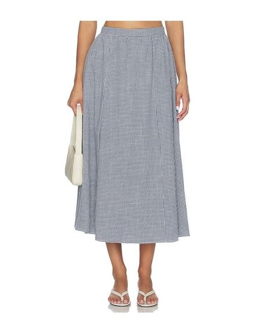 Astr Gray Wylda Skirt