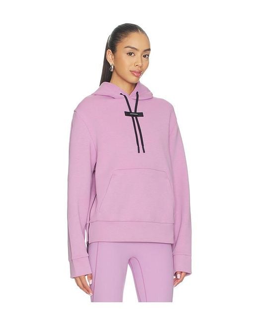 On Shoes Pink Focus Tech Hoodie