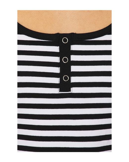 Frankie's Bikinis Blue Bambi Rib Halter Top