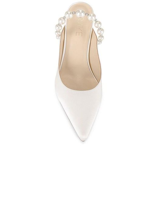 Raye White Reception Heel
