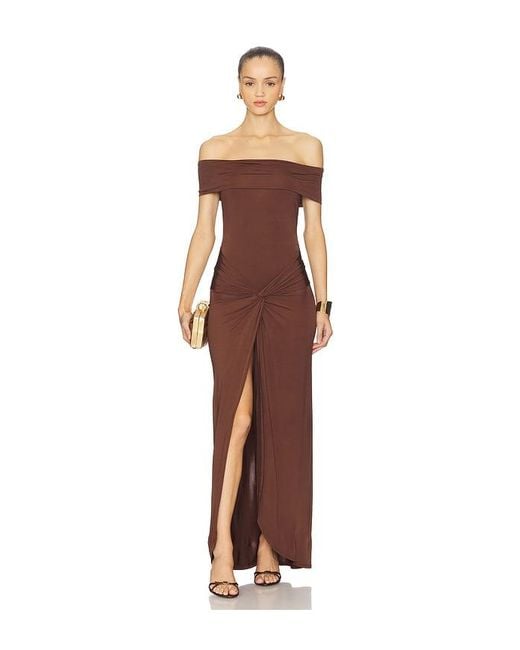 Lovers + Friends Women's Brown Bria Maxi Dress Lovers + Friends Women's Brown Bria Maxi Dress