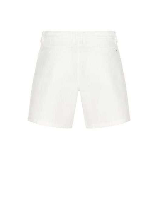 Rhone White 7 Nomad Tech Chino Short for men