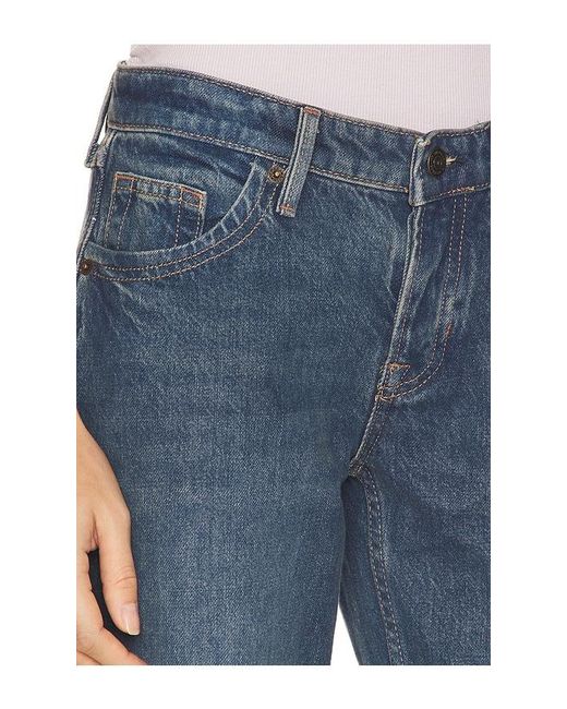 Free People Blue X We The Free Tennessee Low Rise Boyfriend Jeans