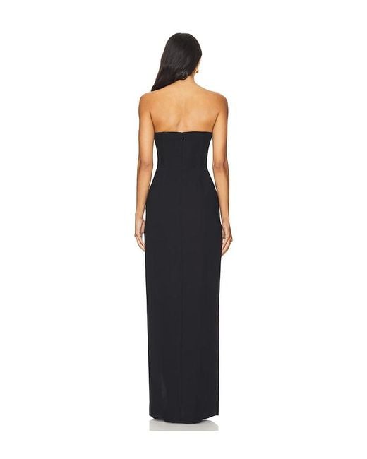 Amanda Uprichard Black X Revolve Ivy Gown