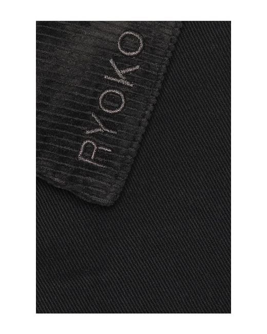 Ryoko Rain Black Bones Work Jacket for men