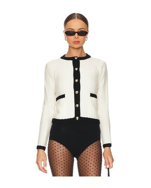 Jonathan Simkhai White Klaire Cardigan