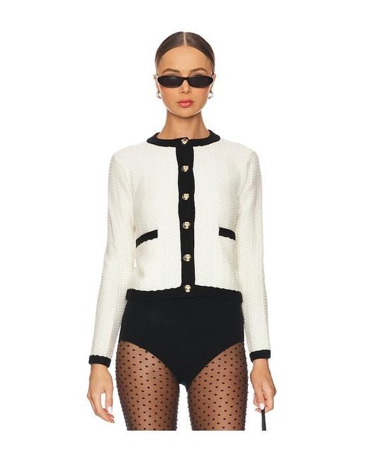 Jonathan Simkhai White Klaire Cardigan