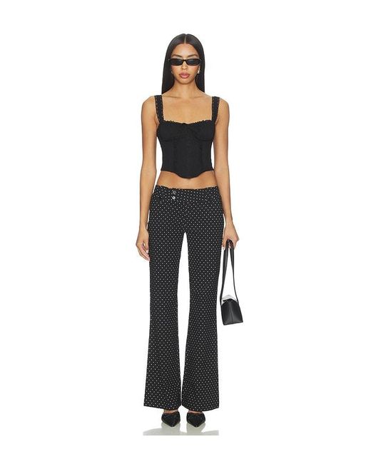 Tiger Mist Black Kittie Pant