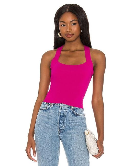 Top Con Lazo En Espalda Tia En Color Fucsia Talla (También En Xs) Nbd de color Multicolor