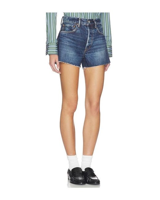 Moussy Blue Savoy Shorts