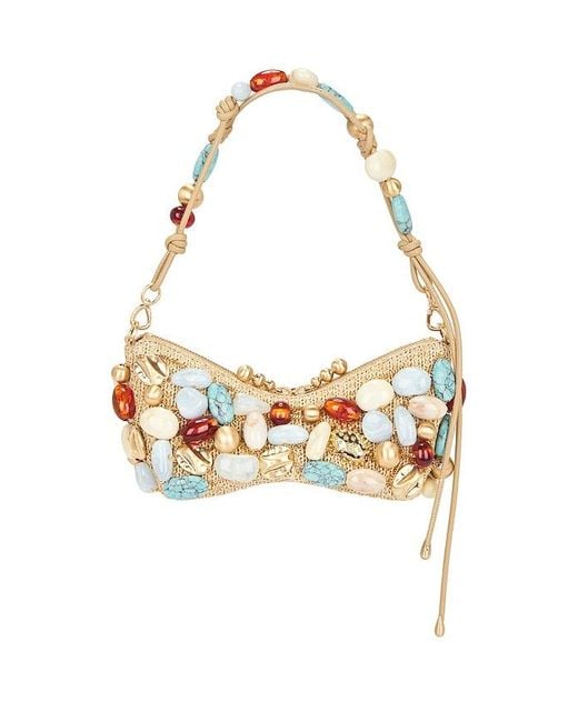 Cult Gaia White Mercier Clutch