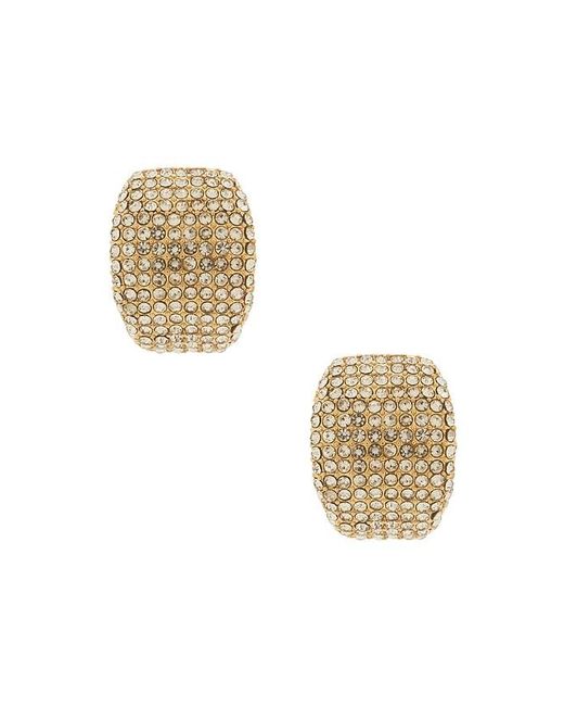 BaubleBar Metallic Whitney Crystal Earrings