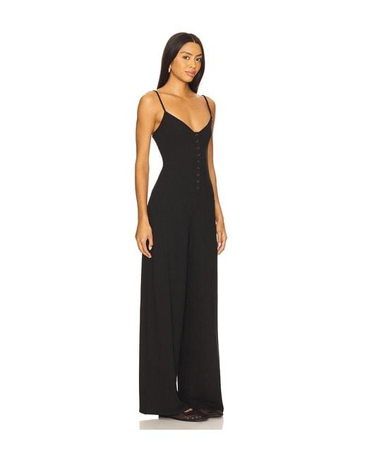 Lovers + Friends Black Cassie Jumpsuit