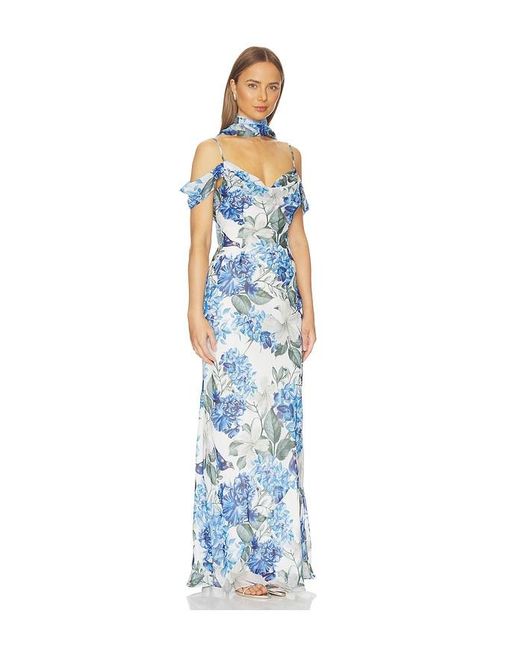Sonya Moda Blue Rosalie Dress