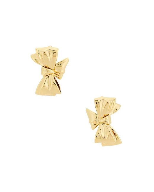 Jennifer Fisher Metallic Small Bow Earrings