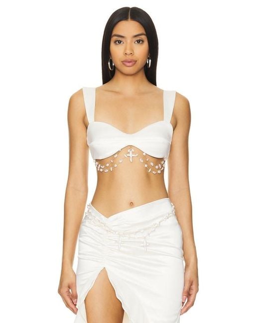 LOBA White Lia Top