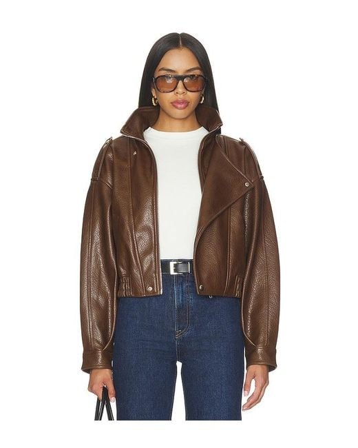 Blank NYC Blue Moto Jacket