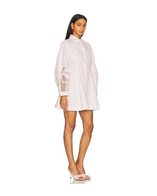 Clea White Indra Mini Dress