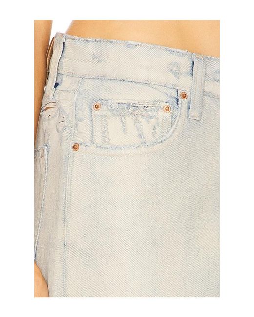 GRLFRND White Bella Low Rise Boyfriend