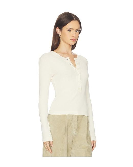 Citizens of Humanity Natural Varra Henley Top