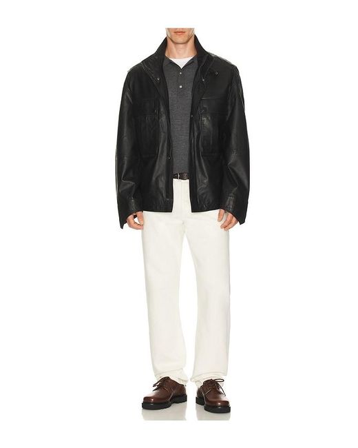 AllSaints Black Halton Jacket for men