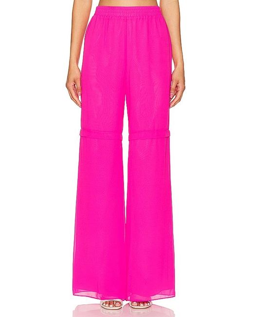 Pantalones sarasota Amanda Uprichard de color Pink