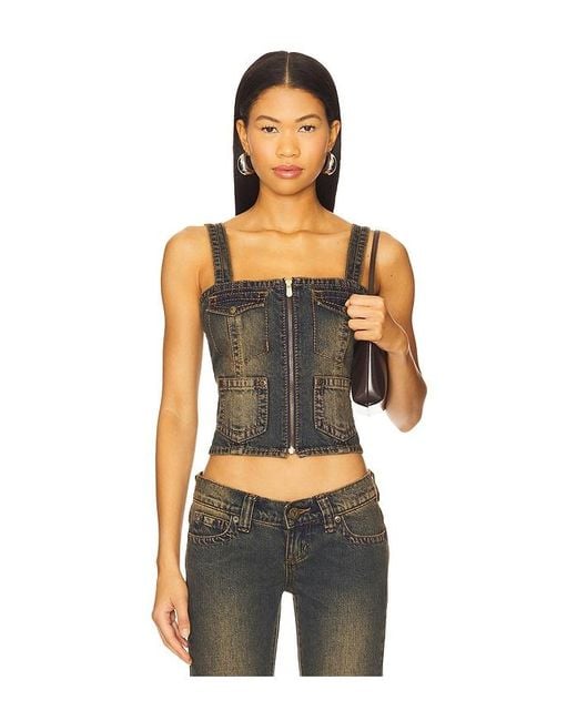 A.Brand Black Utility Top