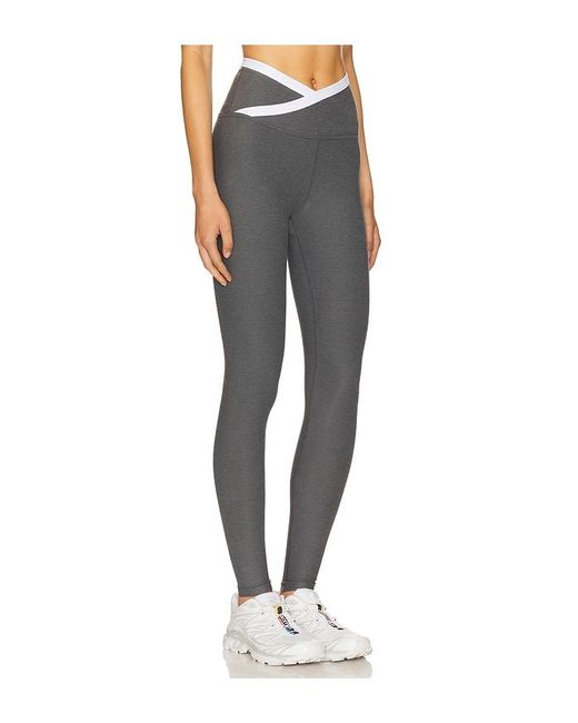 Beyond Yoga Blue Spacedye Outlines High Waisted Midi Legging