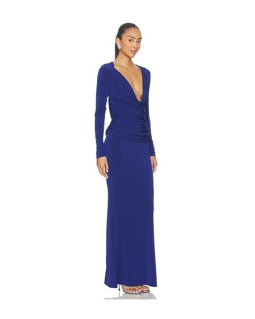 Katie May Blue Clemence Gown