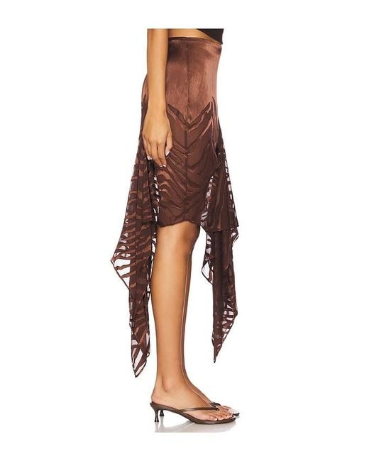 Falda The Amren En Color Chocolate Talla (También En M, S, Xl, Xs, Xxs) Nbd de color Multicolor