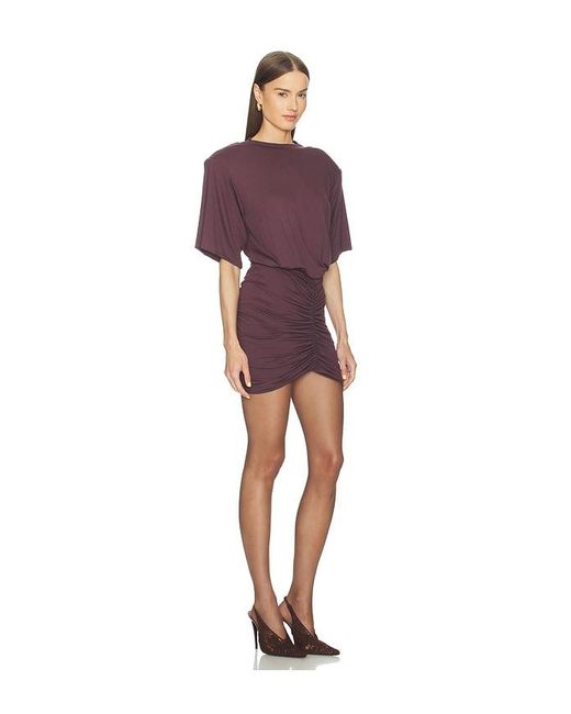 ANDAMANE Red Lennox T-Shirt Mini Dress