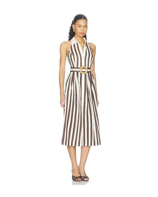 Cara Cara White Quentin Midi Dress