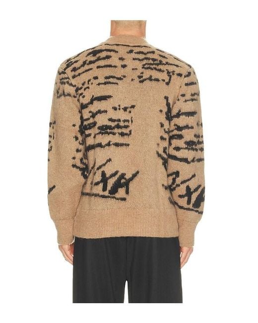 Oas Natural Pico Pino Crewneck Sweater for men