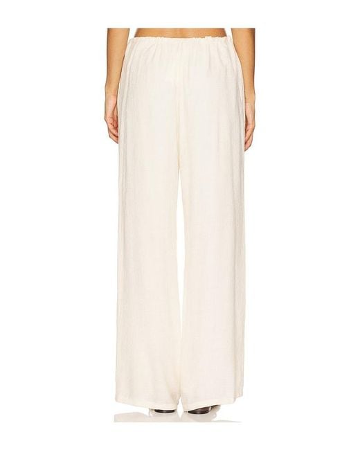 SNDY'S White Lyra Pant