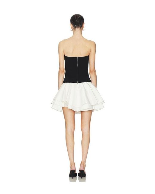 Jonathan Simkhai Black Isabelle Strapless Mini Dress