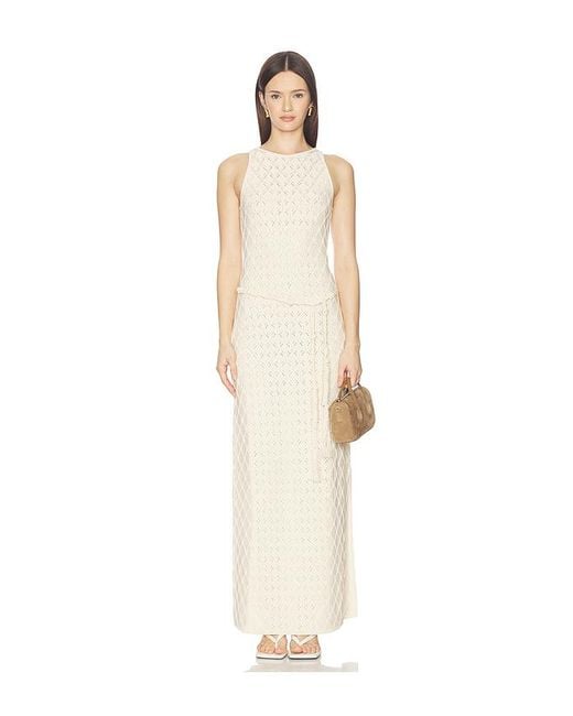 Devon Windsor White Nova Maxi Dress