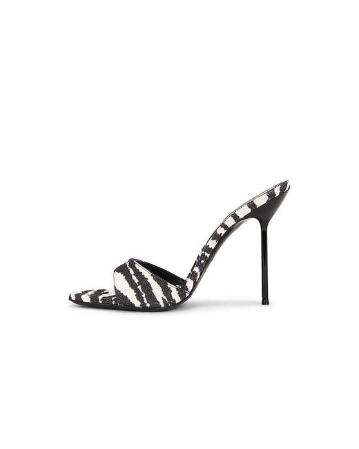 Paris Texas White Lidia Mule Sandal