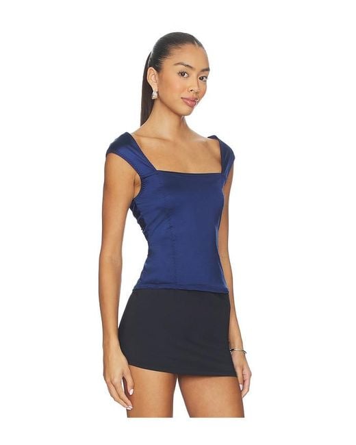 Free People Blue Shine On Tee