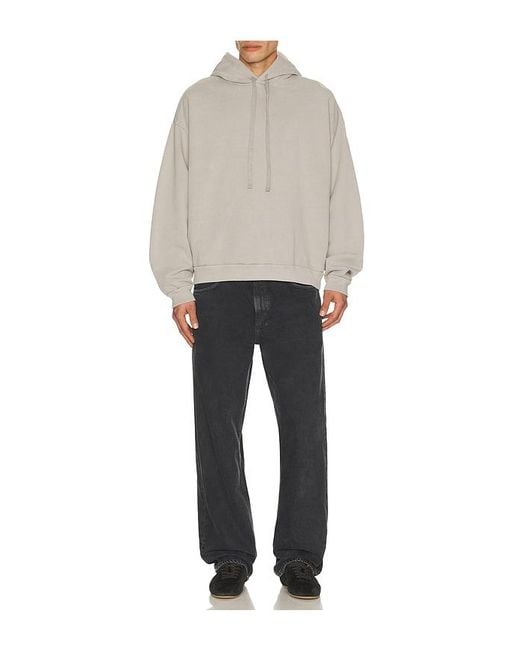 Agolde Gray Salford Hoodie for men