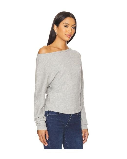 Free People Gray X We The Free Jess Long Sleeve