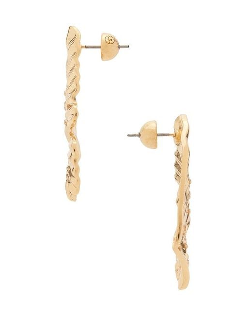 Ettika Metallic Fluttering Glow Earrings