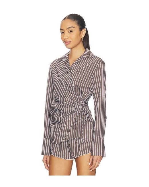 Nia Purple Eliska Shirt