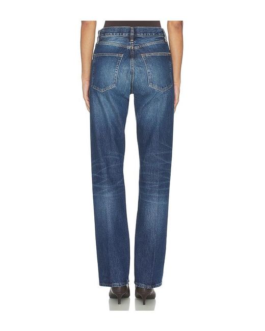 FRAME Blue The Vertical Jeans