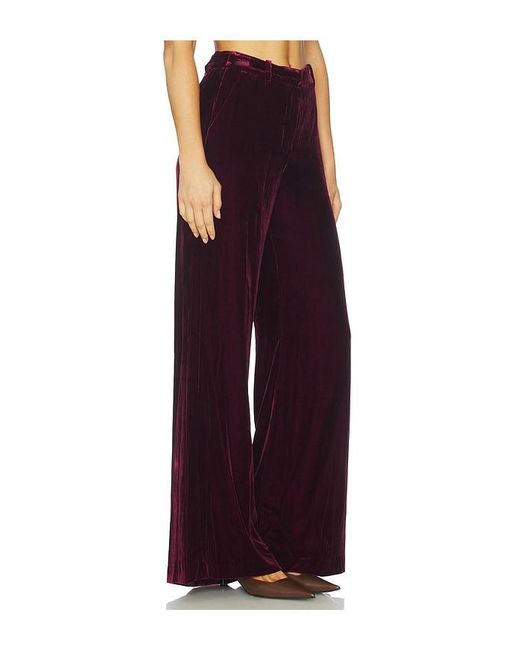 L'Agence Red Pilar Wide Leg