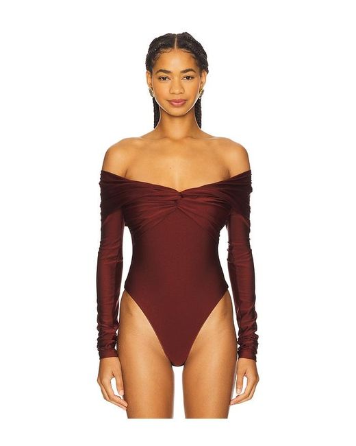 ANDAMANE Black Kendall Bodysuit