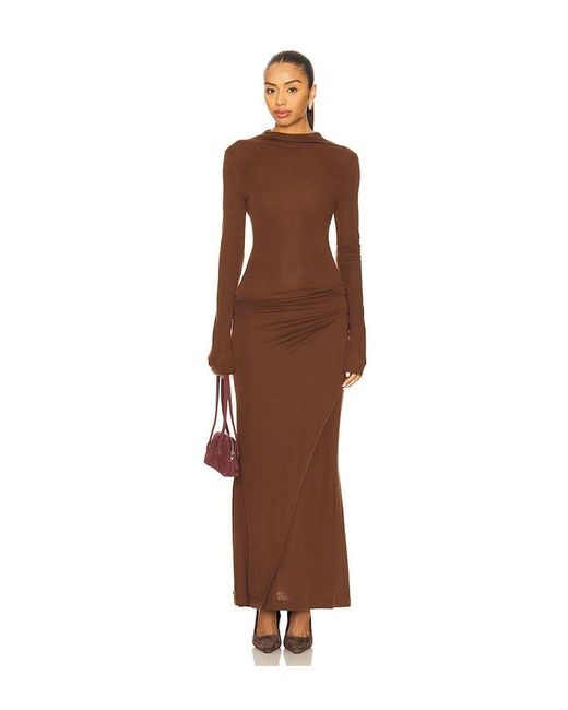 Lamarque Brown Apolleni Dress