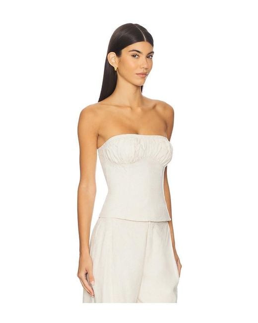 ALL THE WAYS White Hayden Top