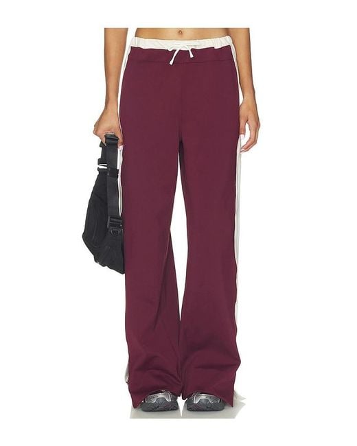 PORT DE BRAS Red Boxer Pant