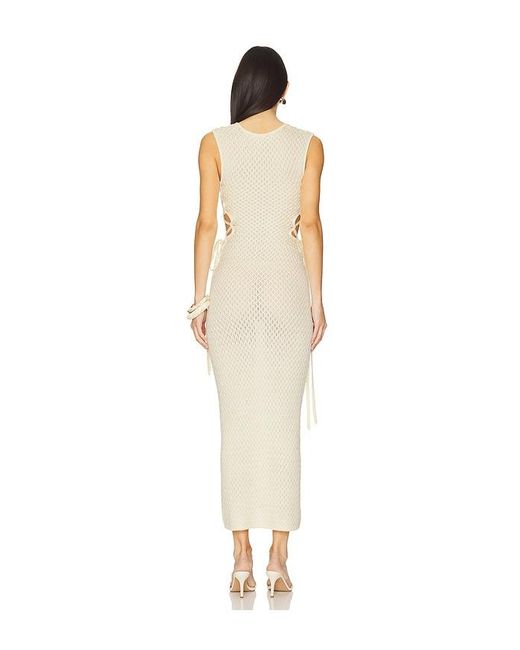 Michael Costello White X Revolve Kyle Maxi Dress