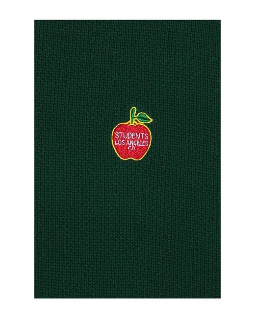 Students Golf Foster Knit Crew Sweater in Green für Herren